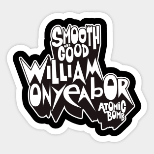 William Onyeabor Tribute T-Shirt - African Funk Music Icon Sticker